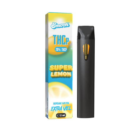 SMOOH THCp Disposable Vape | Super Lemon | 2 ml | 20% THCp