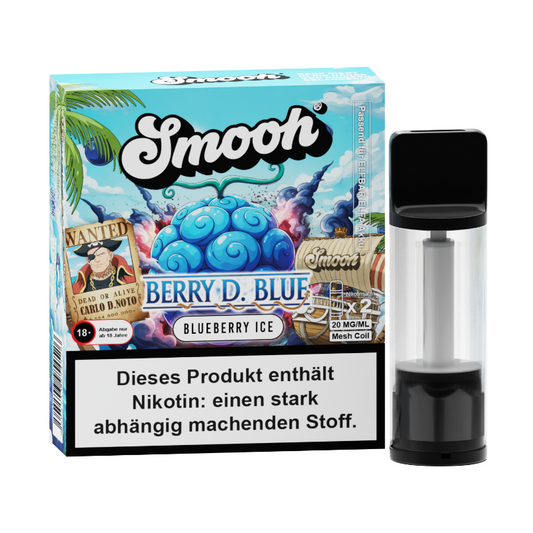 Vape Pod - Berry D. Blue - Doppelpack 4ml