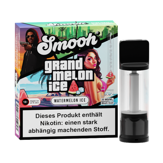 Vape Pod - Grand Melon Ice - Doppelpack 4ml